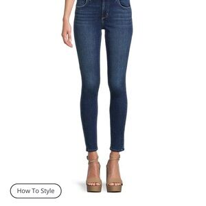 Joe’s Jeans Size 28 Dark Wash Skinny Stretch Denim Mid Rise